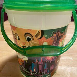 DISNEY PARKS CHARACTER REFILLABLE POPCORN BUCKET